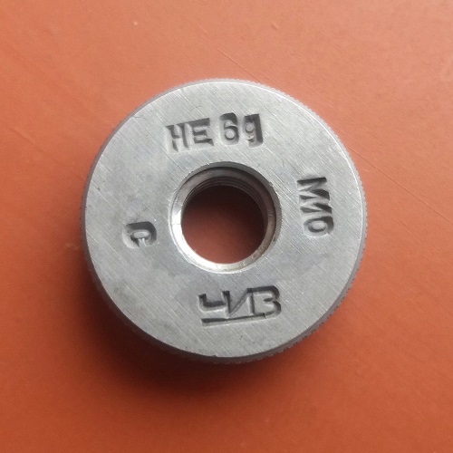 Кольцо резьбовое М10х1,5     НЕ   6g 