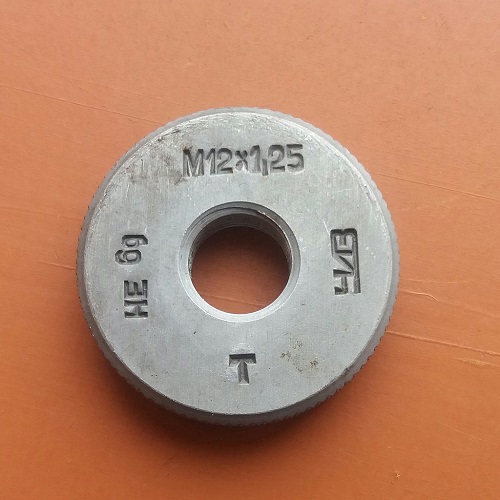 Кольцо резьбовое М12х1,25     НЕ   6g 