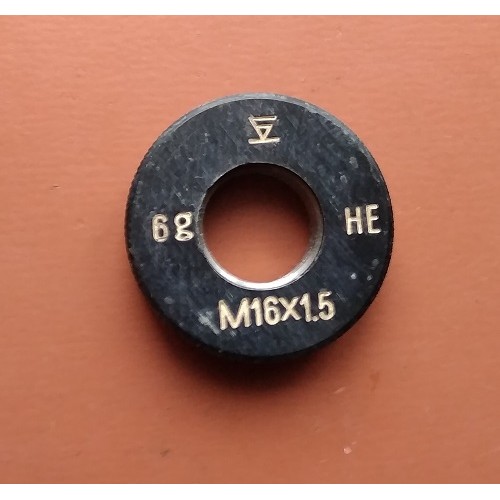 Кольцо резьбовое М16х1,5  НЕ 6g 