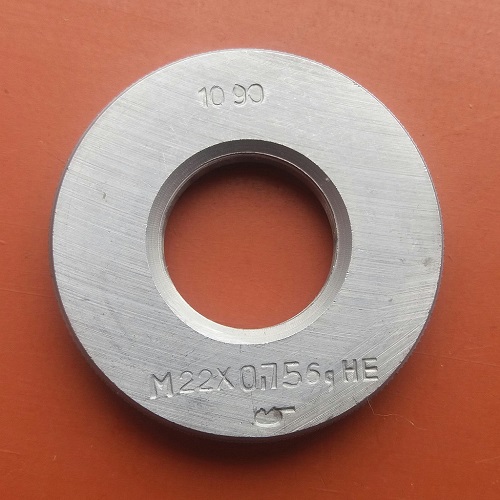 Кольцо резьбовое М22х0,75  НЕ  6g 