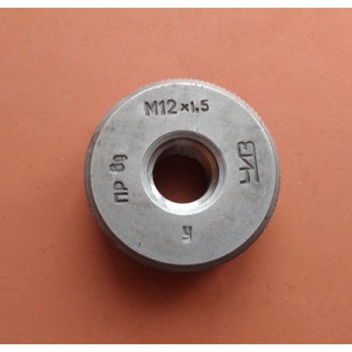 Кольцо резьбовое М12х1,5 ПР 6g 
