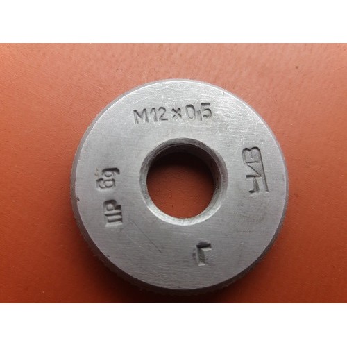 Кольцо резьбовое М12х0,5 ПР 6g  